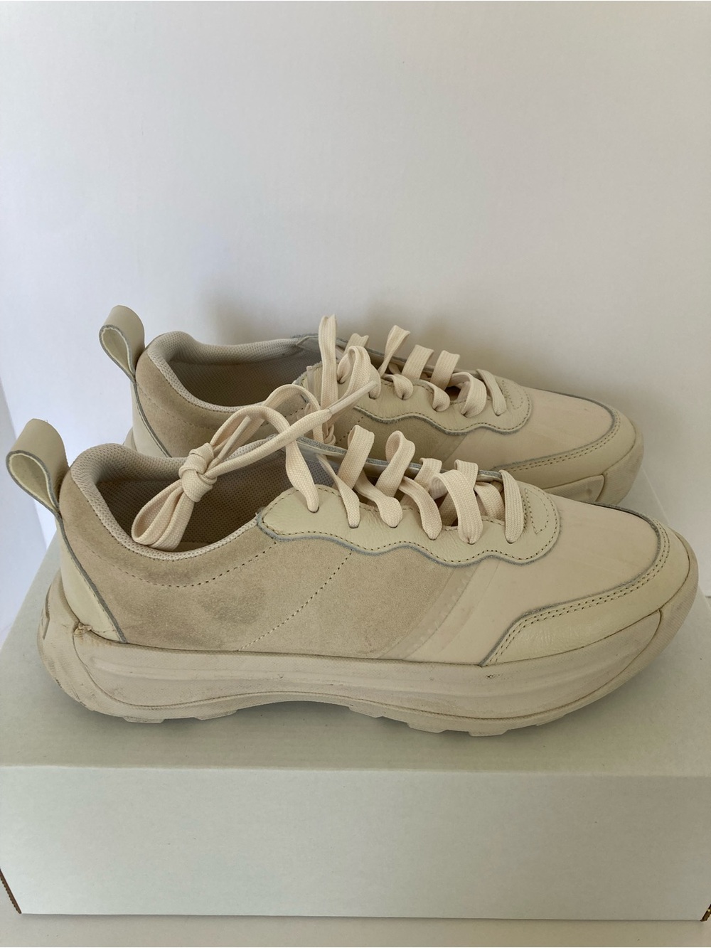 Sorel ONA 503 Everyday Low Beige and Off-White Casual Sneakers